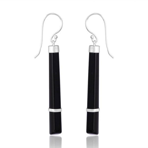 Black Onyx Danglers- Intuition:Protection:Focus